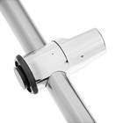 УЦЕНКА Душевая стойка ZEIN S02, с пластиковой прозрачной мыльницей и крепежом, сатин - Фото 8