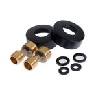 УЦЕНКА Смеситель для ванны Accoona A6322F, силумин, картридж 35 мм, короткий излив, черный 9533273