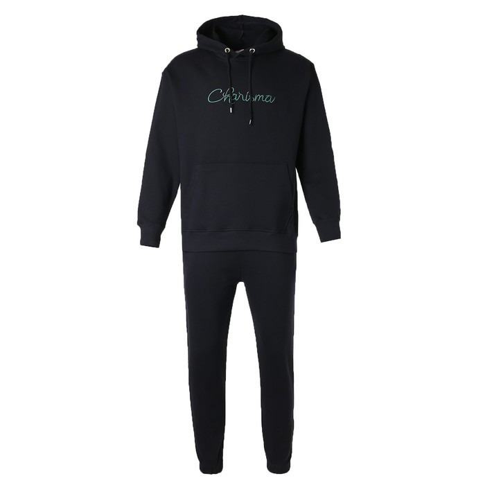 Костюм мужской (толстовка/брюки), цвет тёмно-синий, размер 48 (L) 60739