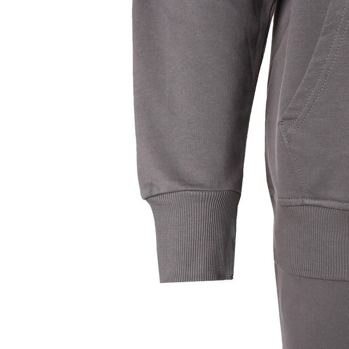 Костюм мужской (толстовка/брюки), цвет тёмно-серый, размер 48 (L) 60741