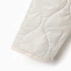 Куртка стеганая MIST Oversize размер 48, цвет молочный - Фото 11