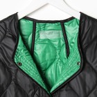 Куртка стеганая MIST Oversize размер 42, цвет чёрный - Фото 13