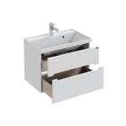 Тумба подвесная «Лондон–70», с раковиной Classic 70, 2 ящика, цвет белый 9469343