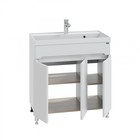 Тумба напольная «Лондон–80», с раковиной Classic 80, 3 дверки, цвет белый - Фото 2