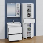 Тумба напольная «Марс 70», с раковиной «Фостер 70», 2 ящика, цвет белый 9469384