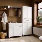 Тумба напольная «Омега-80 П», с раковиной «Фостер 80 П», цвет белый - Фото 4