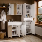 Тумба напольная «Омега-80 П», с раковиной «Фостер 80 П», цвет белый - Фото 5