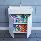 Тумба напольная «Родос 70», с раковиной «Фостер 70», цвет белый - Фото 2