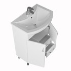 Тумба напольная «Грация–60», с раковиной «Грация 60», 2 ящика, цвет белый - Фото 3
