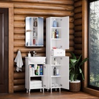 Зеркало – шкаф «Ника-400», правый, фацет  (артикул 9469499)  большой выбор товаров оптом и в розницу по низким ценам с доставкой