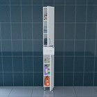 Шкаф - пенал для ванной комнаты «Стандарт 240», 1 ящик, 240×305×1900 мм, цвет белый - Фото 2