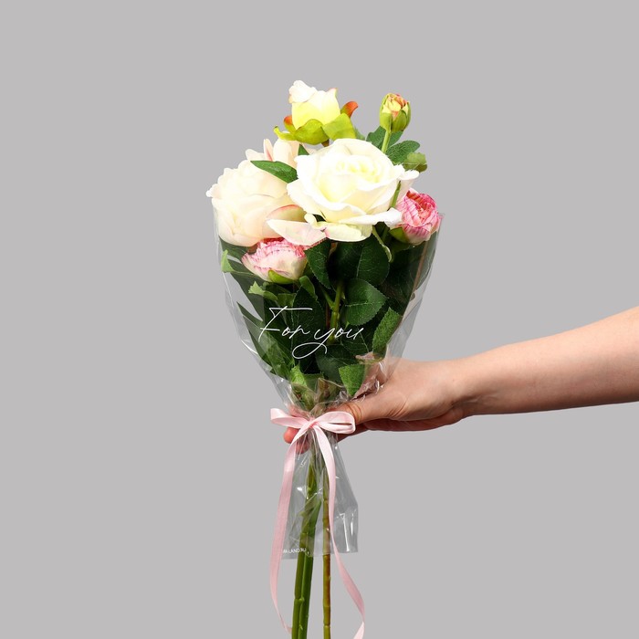 Пакет для цветов "For you", 26 х 10 х 34 см 9309409