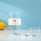 Стакан с крышкой и трубочкой «Фрутис», 410 мл, стекло, МИКС - Фото 3