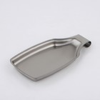 Подставка из нержавеющей стали для кухонных принадлежностей, 20,5×11×2, цвет серебряный - фото 319300232