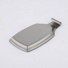 Подставка из нержавеющей стали для кухонных принадлежностей, 20,5×11×2, цвет серебряный - фото 4373626