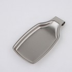 Подставка из нержавеющей стали для кухонных принадлежностей, 20,5×11×2, цвет серебряный - фото 4373627