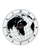 Часы настенные, интерьерные "Глобус", бесшумные, d-39 см 9533174 - фото 319767930