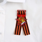 Значок с георгиевской лентой на День Победы «9 мая», дерево, 4,6 х 5,7 см - Фото 6