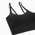 Топ женский цвет чёрный, размер 42-44 9506197