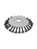 Щетка триммерная ТУНДРА, 150×25.4 мм, для зачистки швов тротуарной плитки - Фото 2