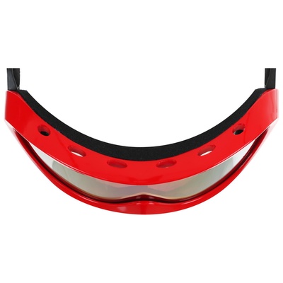 Маска горнолыжная ONLYTOP, красная