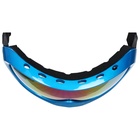 Маска горнолыжная ONLYTOP, синяя - Фото 5