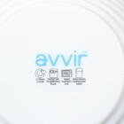 Салатник Avvir Сarve, 850 мл, d=18 см, стеклокерамика, цвет белый - Фото 4