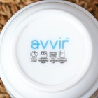 Кружка Avvir «Грация», 250 мл, стеклокерамика, цвет белый - Фото 4