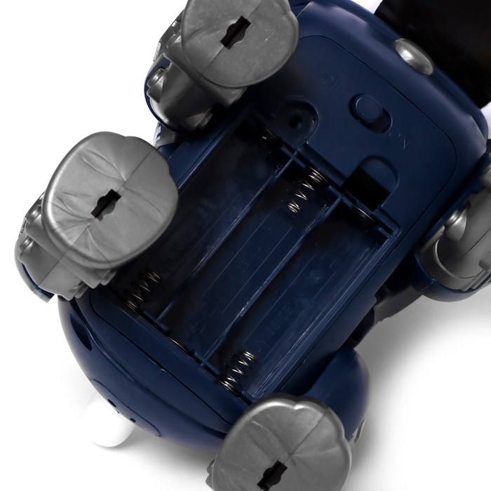 Робот собака «Дюк» IQ BOT, интерактивный: световые и звуковые эффекты, на батарейках, синий - фото 1906199909