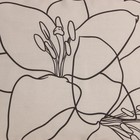 Постельное бельё "Этель" 1.5 сп "Graphic flowers" 143х215 см, 150х214 см, 50х70 см -2 шт, мако-сатин 114г/м2 9355444 - фото 10292704