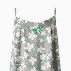 Ночная сорочка женская, цвет графит, размер 52 - фото 39683720