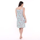 Ночная сорочка женская, цвет зелёный, размер 46 - фото 49195700