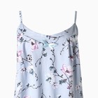 Ночная сорочка женская, цвет голубой, размер 48 - фото 26638976