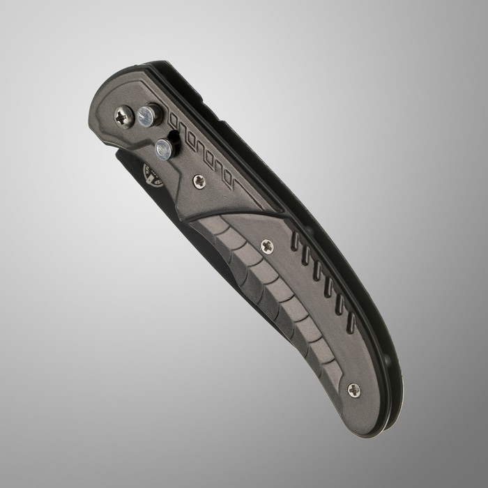 Нож складной, автоматический "Миг" сталь - 420, рукоять - алюминий, 20 см - фото 1907647570