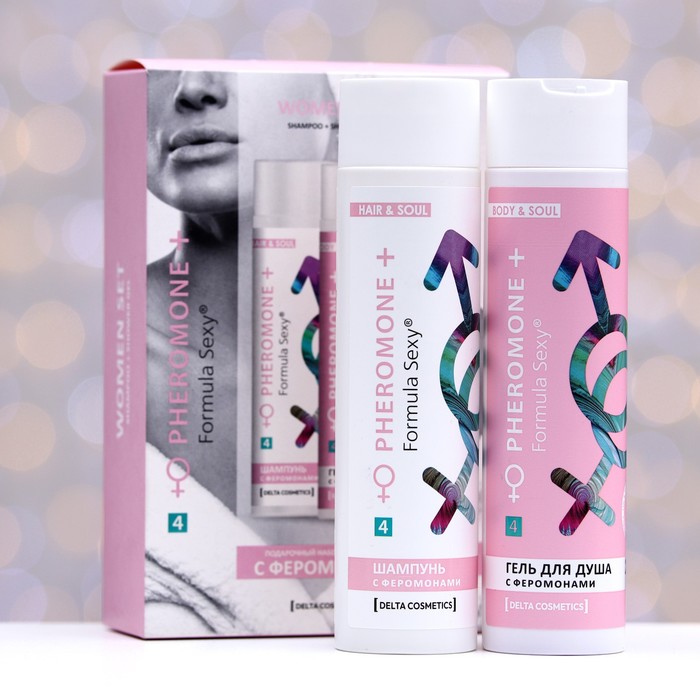 Подарочный набор косметики женский Formula Sexy №4, гель для душа, 250 мл+шампунь, 250 мл (по мотивам Eclat A`Arpege (Lanvin) - Фото 1