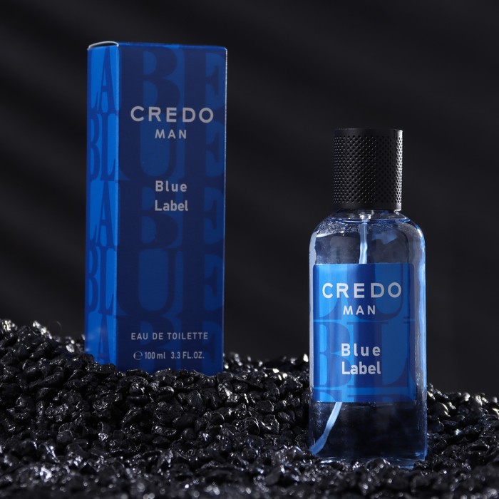 Туалетная вода мужская CREDO MAN Blue Label, 100 мл (по мотивам Blue Label (Givenchy) - Фото 1