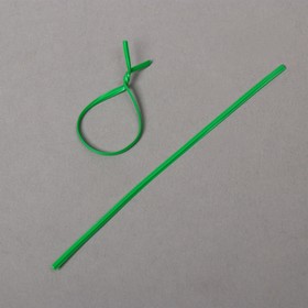 Проволока подвязочная, h = 10 см, зелёная, набор 100 шт.