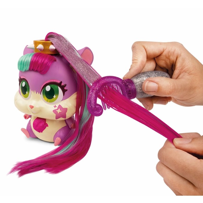 Игровой набор ХомаStars «Стильные питомцы», с хомячком Хлоя и растущими волосами 60749