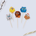 Пасхальный декор для кулича «Зверята» на пасху, 18.5×16×1 см - Фото 4