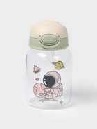 Бутылка для воды «Космонавты», 450 мл, 8.2×15 см, стекло, рисунок и МИКС - Фото 8