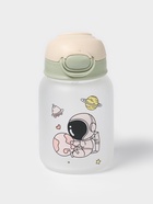 Бутылка для воды «Космонавты», 450 мл, 8.2×15 см, МИКС, матовое стекло - Фото 8