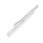 Роликовые направляющие ТУНДРА, L=300 мм, толщина 0.8 мм, белые, 2 шт. - Фото 3