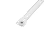 Роликовые направляющие ТУНДРА, L=350 мм, толщина 0.8 мм, белые, 2 шт. - Фото 6
