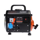 Генератор бензиновый PATRIOT GRS 950, 800 Вт, 2 л.с., 220 В, 4.2 л, ручной старт - фото 9069975