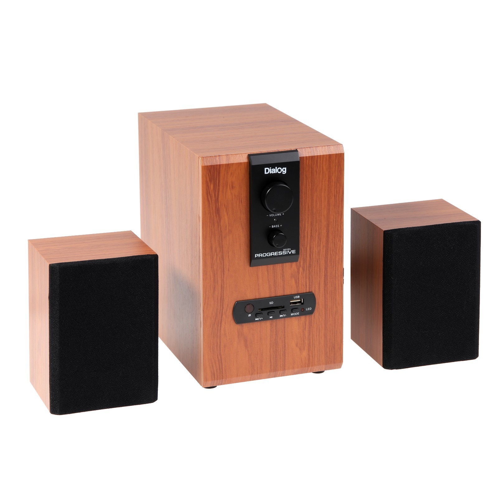 Компьютерные колонки 2.1 Dialog AP-150, 2 х 5Вт + 10Вт, MP3, пульт ДУ ...