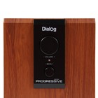 Компьютерные колонки Dialog AP-150, 2.1, 2х5 Вт + 10 Вт, MP3, пульт ДУ, 220В, коричневые 9516648 - фото 12717313