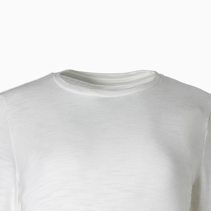 Лонгслив женский, цвет белый, размер 40-42 (S) 60754