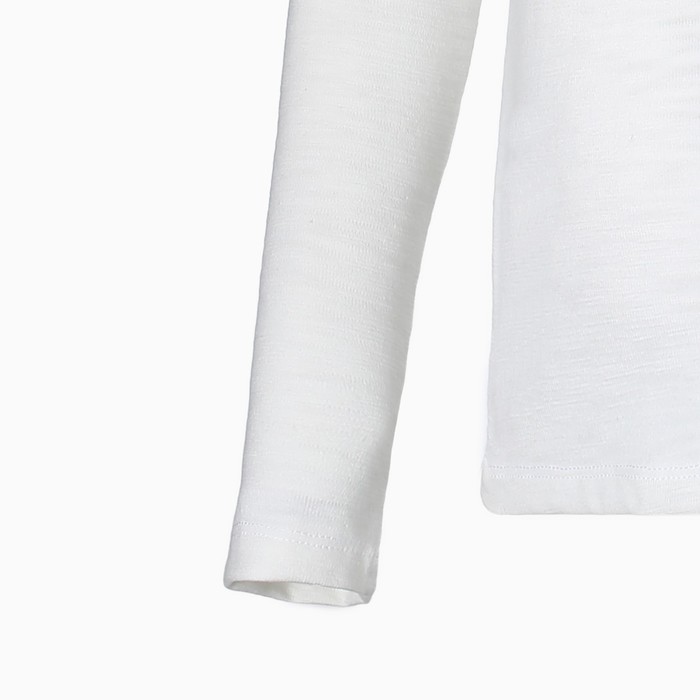 Лонгслив женский, цвет белый, размер 44-46 (L) 60756