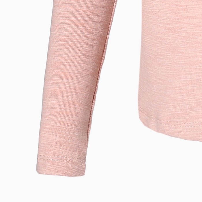 Лонгслив женский, цвет пудра, размер 44-46 (L) 60760