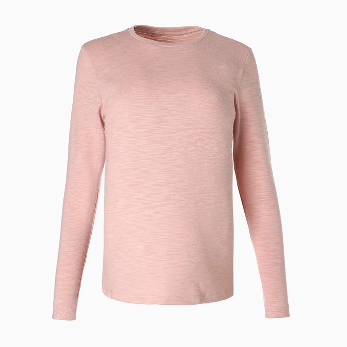 Лонгслив женский, цвет пудра, размер 46-48 (XL) 60761